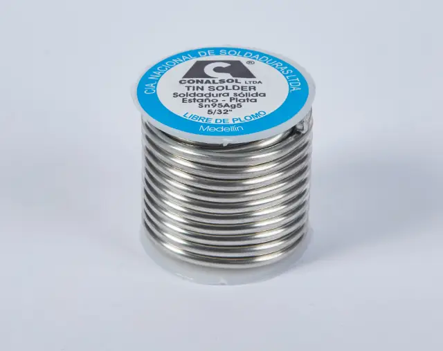 Soldadura de estaño y plata | Tin and silver solder - Conalsol