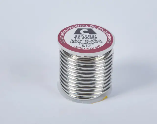 Soldadura de estaño y antimonio | Tin and antimony solder - Conalsol