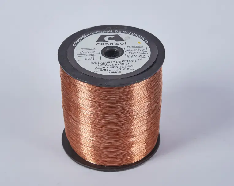 Cobre y alambres de cobre | Copper and copper wires - Conalsol
