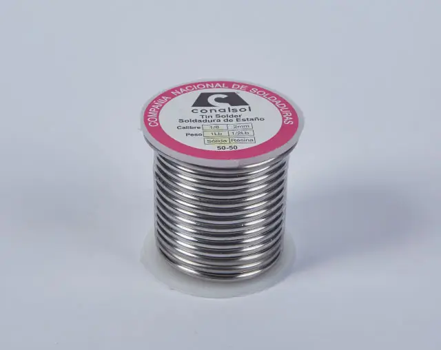 Soldadura de estaño y plomo | Tin and lead solder - Conalsol