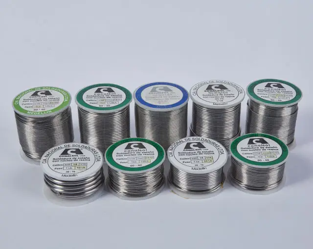 Soldadura de estaño y plomo | Tin and lead solder - Conalsol