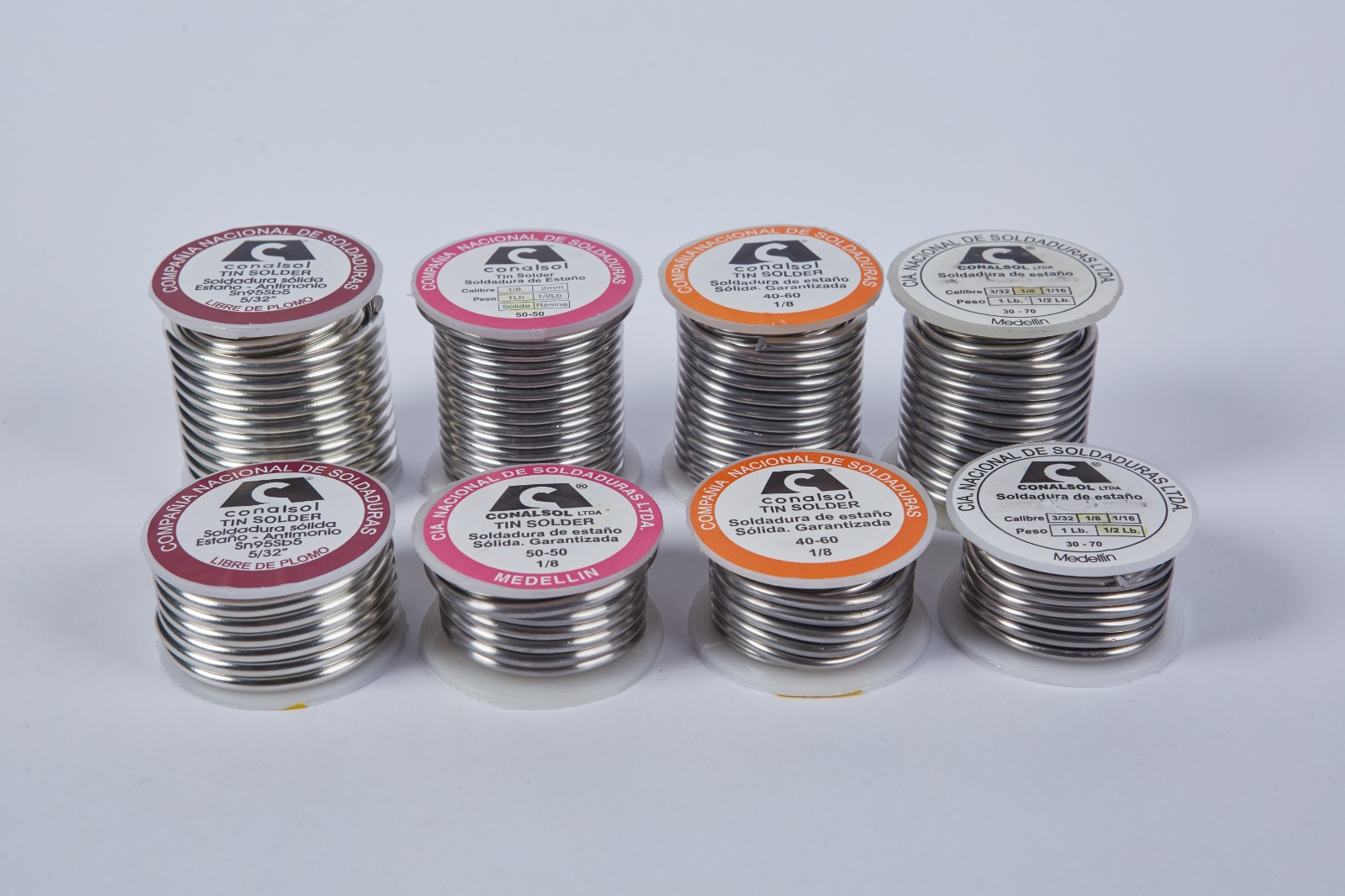 Soldadura estaño plomo sólida | Solid tin lead solder - Conalsol