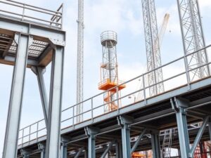 Recubrimiento de estructuras metálicas