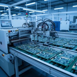 Soldadura por ola (wave soldering)